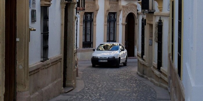 multa con via sbagliata
