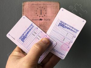 fac simile patente b da stampare