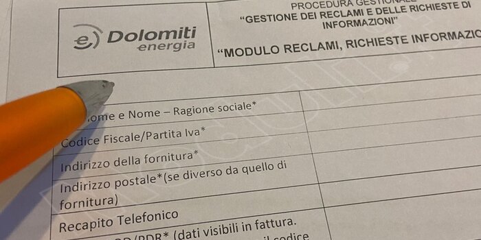 reclami dolomiti energia