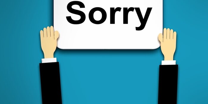 lettera di rammarico