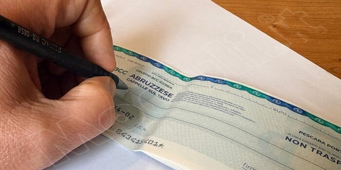 fac simile lettera restituzione assegno