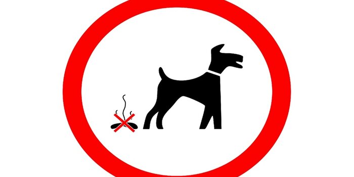 cartelli per cani che sporcano da stampare
