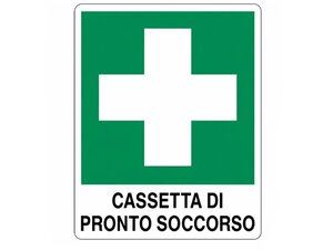 cartello cassetta pronto soccorso da stampare gratis